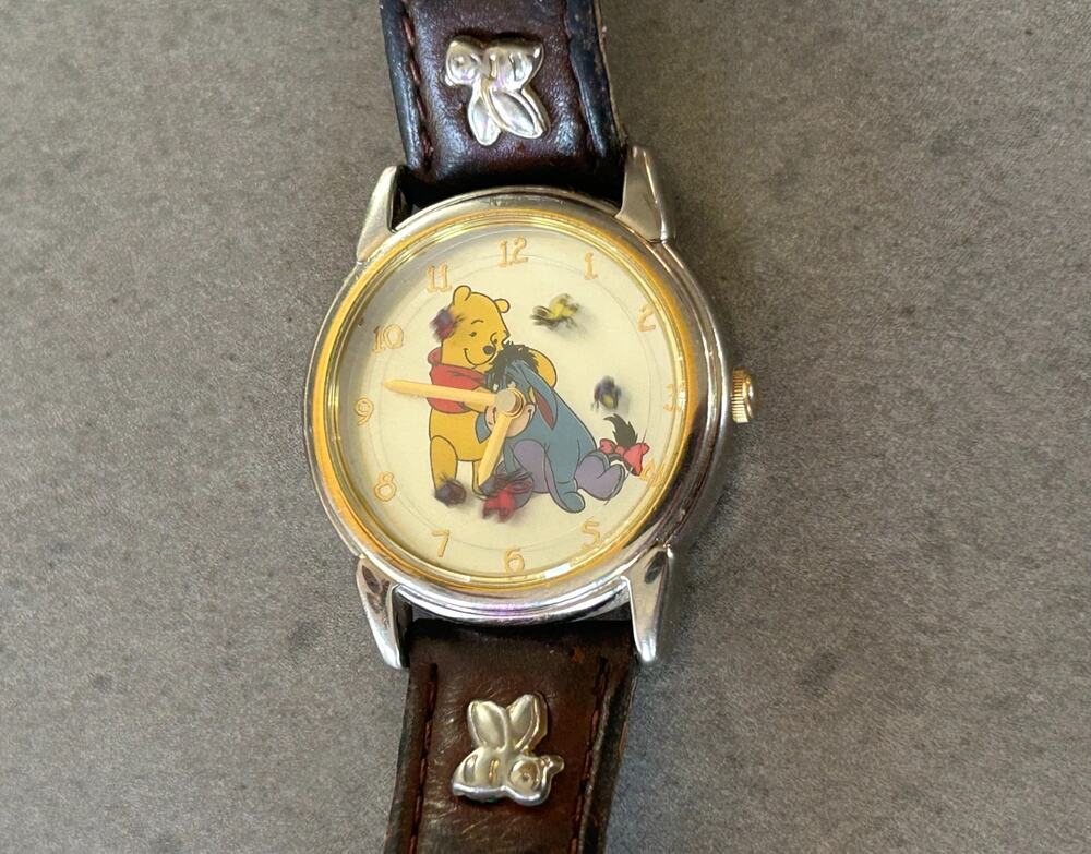 Disney Winnie the Pooh Eeyore Ladies Watch SII Seiko Bee Charm Working MC0064